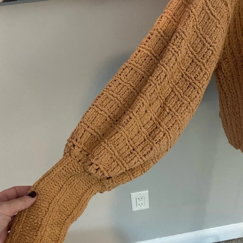 Free People Be Yours Pullover Cowl Turtleneck Sweater Size Medium
